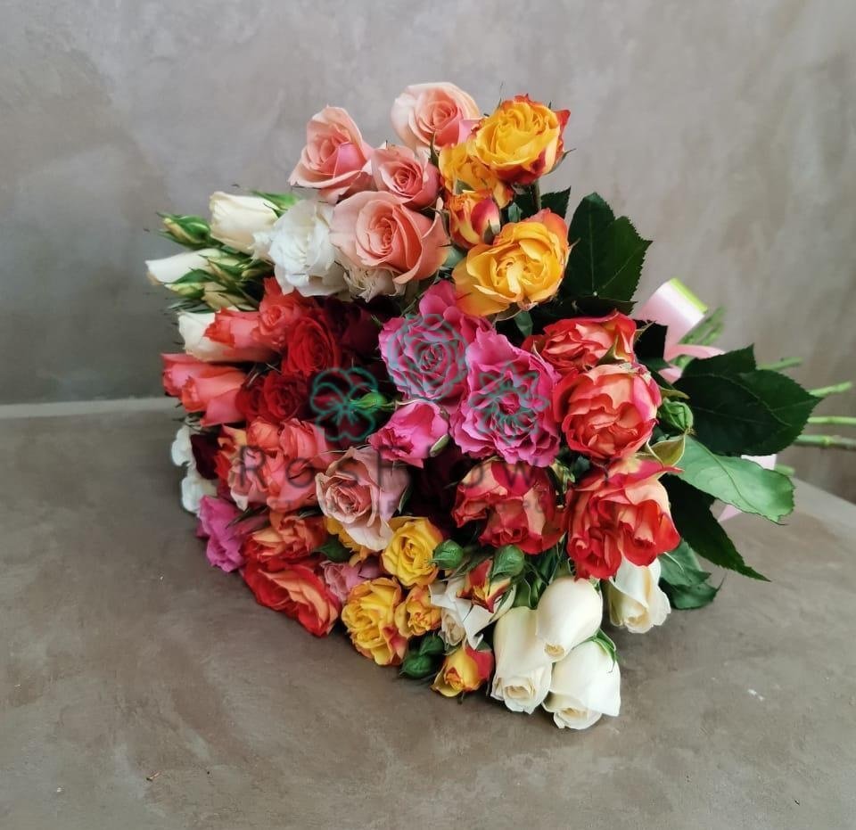 Букет цветов из: Розы в Верхней Туре