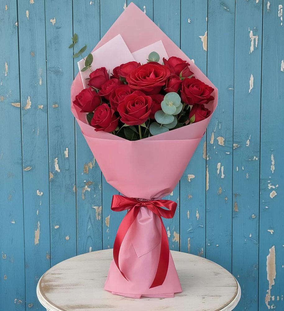 Букет цветов из: Розы в Верхней Туре