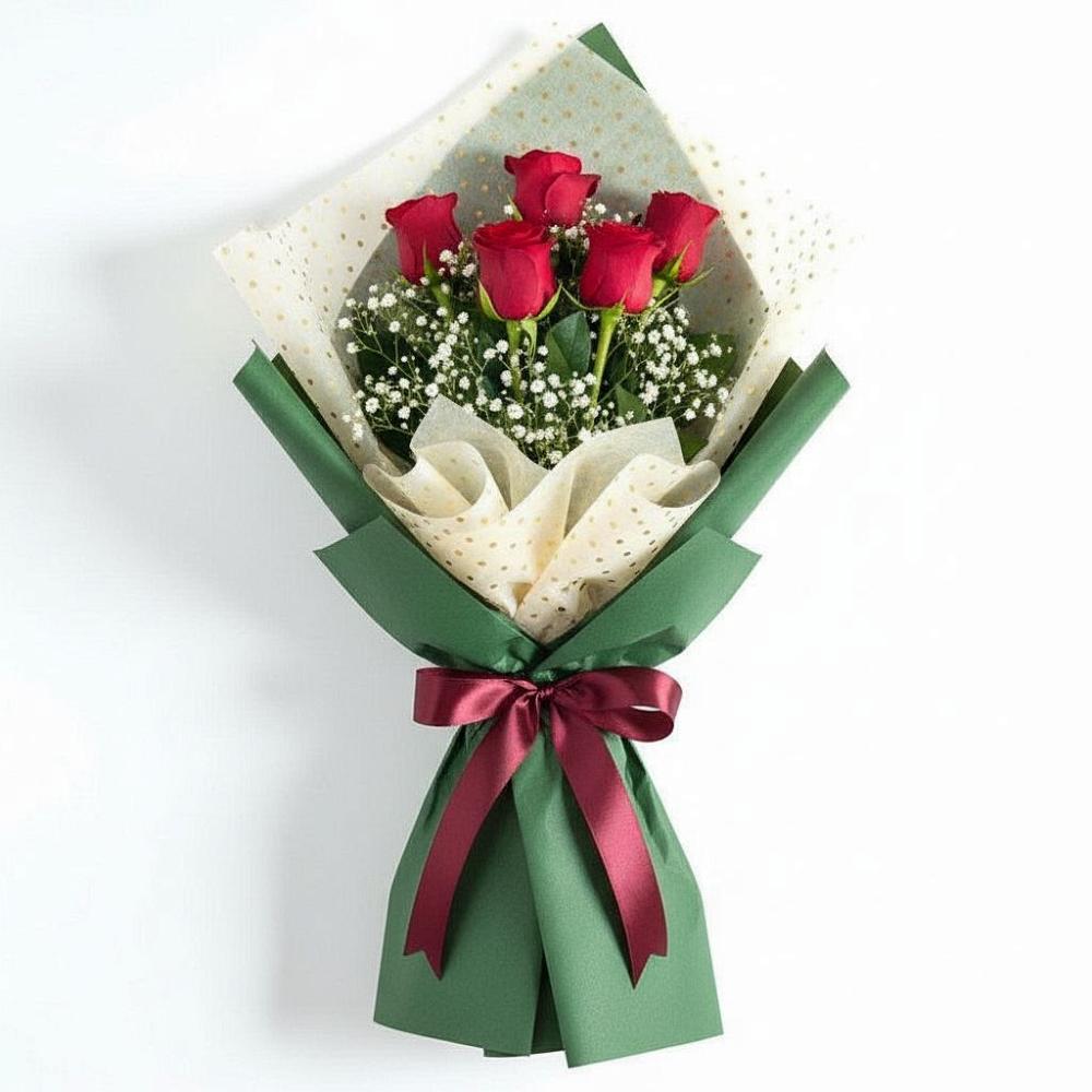 Букет цветов из: Розы в Верхней Туре