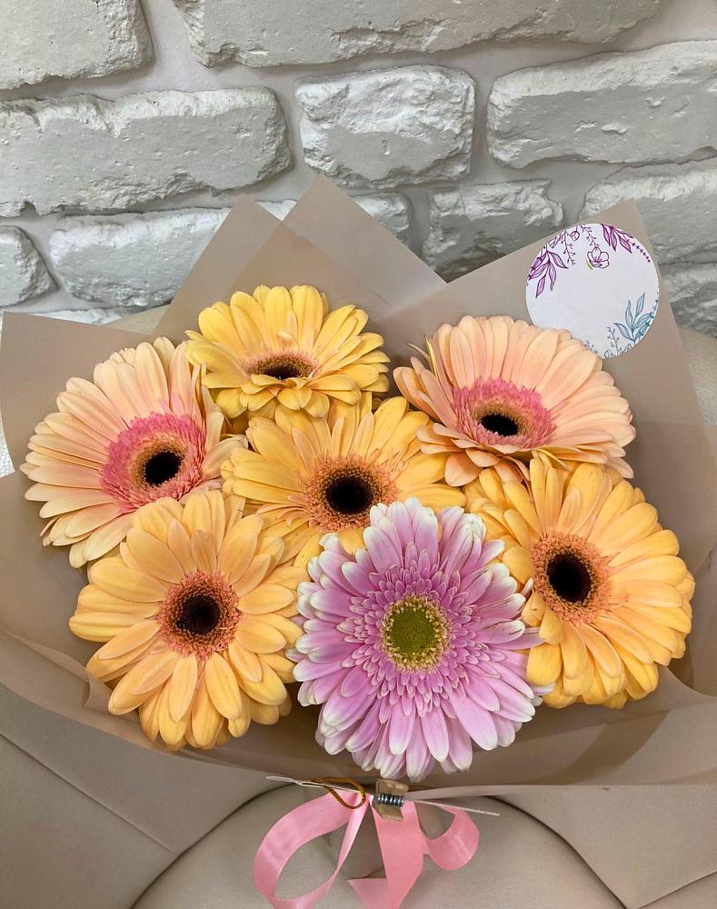 Букет цветов из: Герберы в Верхней Туре