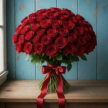Букет Красные розы Блэк Меджик #REPLACE_PRED# Верхней Туре
