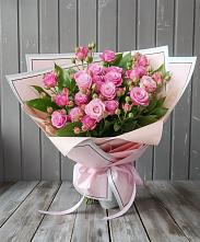 Букет Розовый кустик в Верхней Туре
