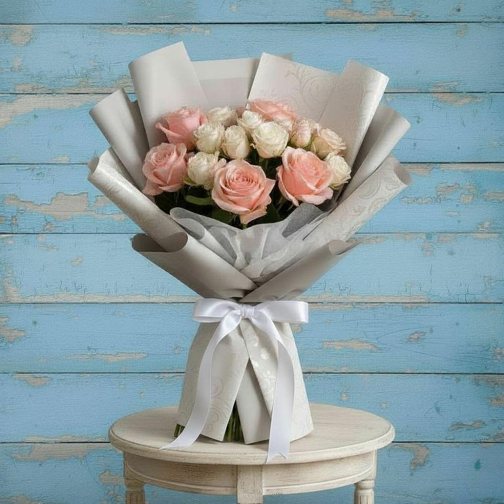 Букет цветов из: Розы в Верхней Туре
