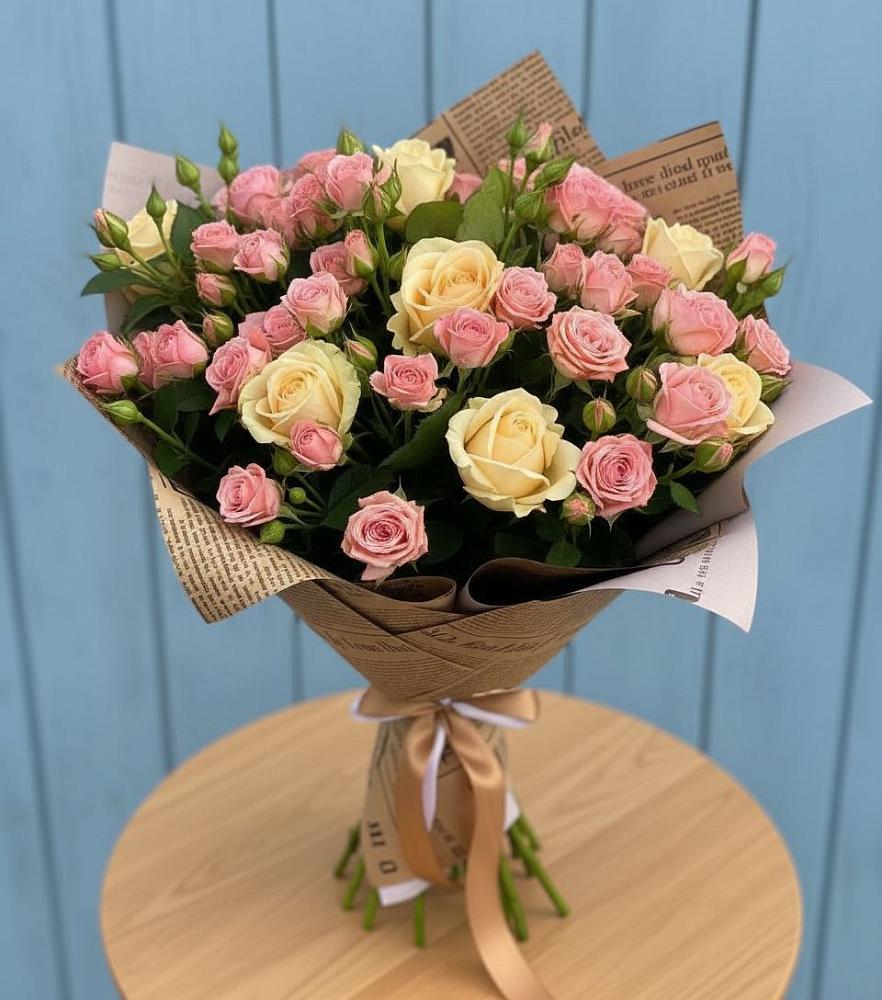 Букет цветов из: Розы в Верхней Туре