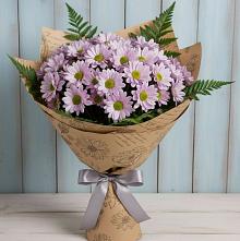 Букет цветов из:  Хризантемы в Верхней Туре