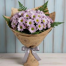 Букет цветов из:  Хризантемы в Верхней Туре