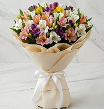 Букет цветов из:  Альстромерии #REPLACE_PRED# Верхней Туре