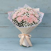 Букет цветов из:  Гвоздики #REPLACE_PRED# Верхней Туре