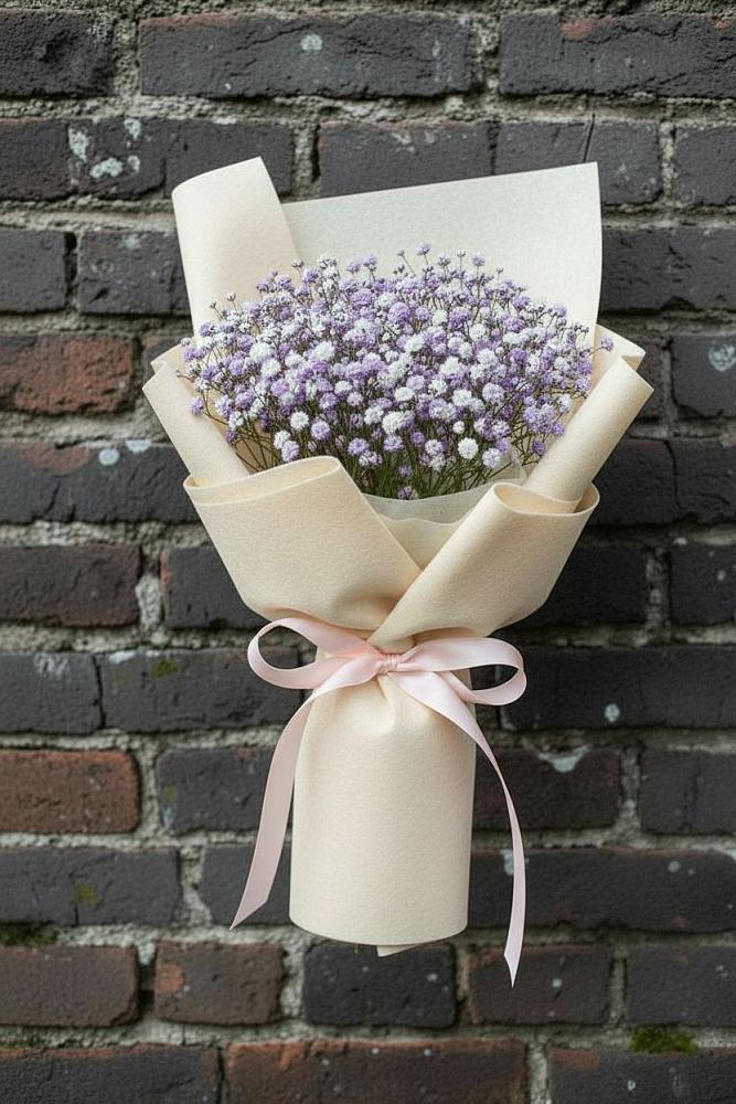 Букет цветов из: Гипсофила в Верхней Туре