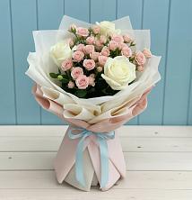 Букет цветов из:  Розы в Верхней Туре