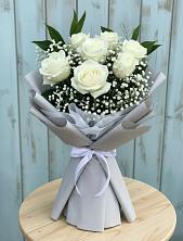 Букет цветов из:  Розы в Верхней Туре