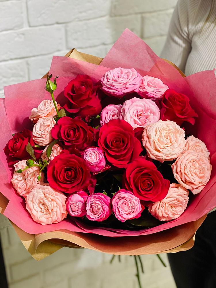 Букет цветов из: Розы в Верхней Туре