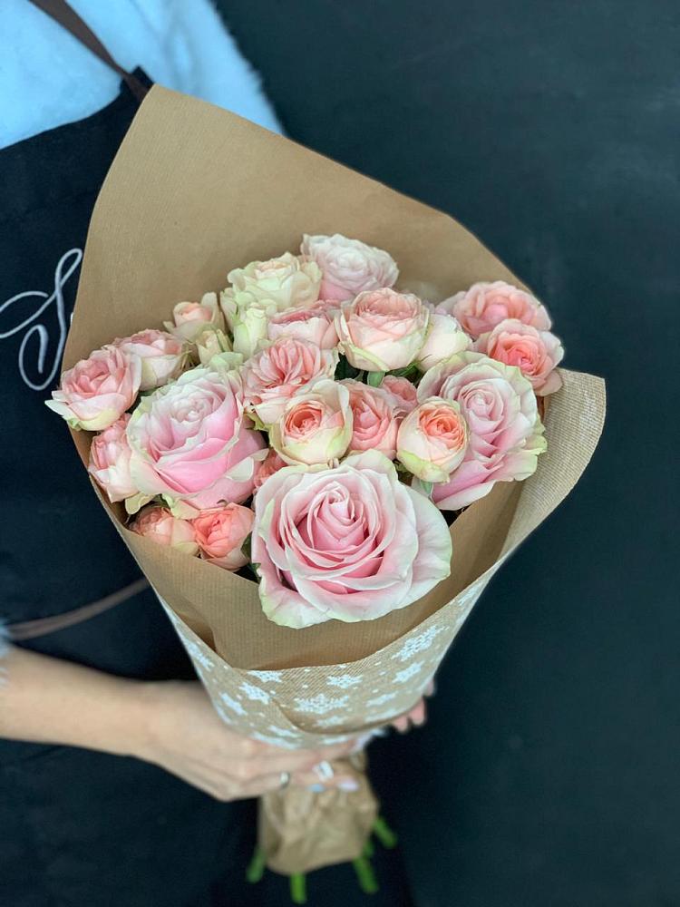 Букет цветов из: Хризантемы и Розы в Верхней Туре