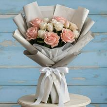 Букет цветов из:  Розы в Верхней Туре