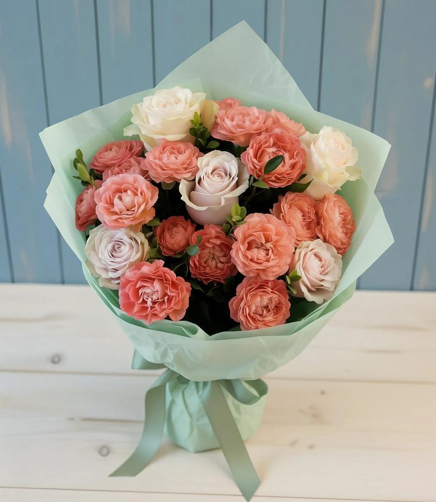 Букет цветов из: Розы в Верхней Туре