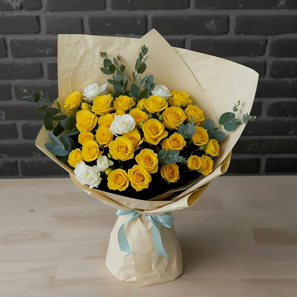 Букет цветов из: Розы в Верхней Туре