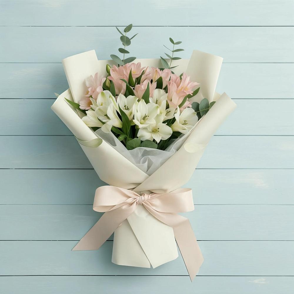 Букет цветов из: Альстромерии в Верхней Туре