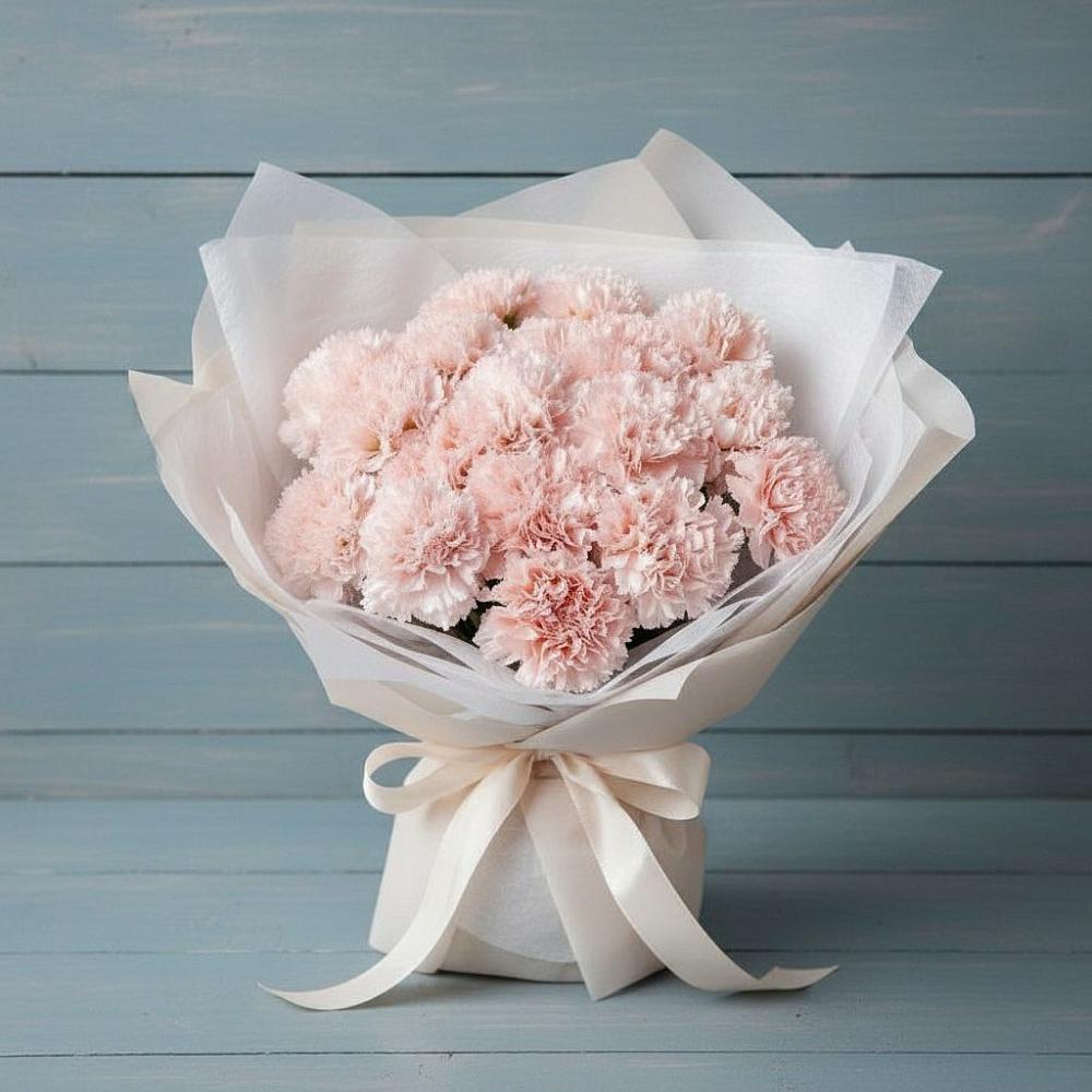 Букет цветов из: Гвоздики в Верхней Туре