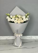 Букет цветов из:  Розы и Лизиантусы в Верхней Туре